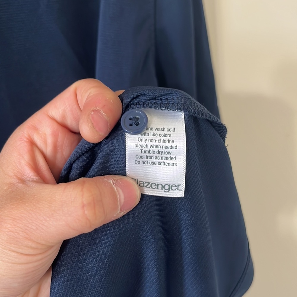 Slazenger Men’s Core Polo Navy Size XL NWT - Picture 8 of 9